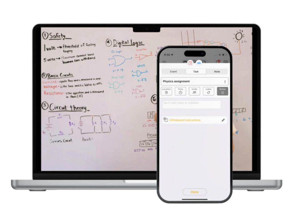 24me - syncing notes between mobile and web