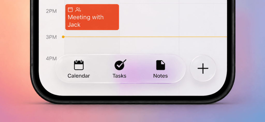 24me Liquid Glass interface for iOS 27